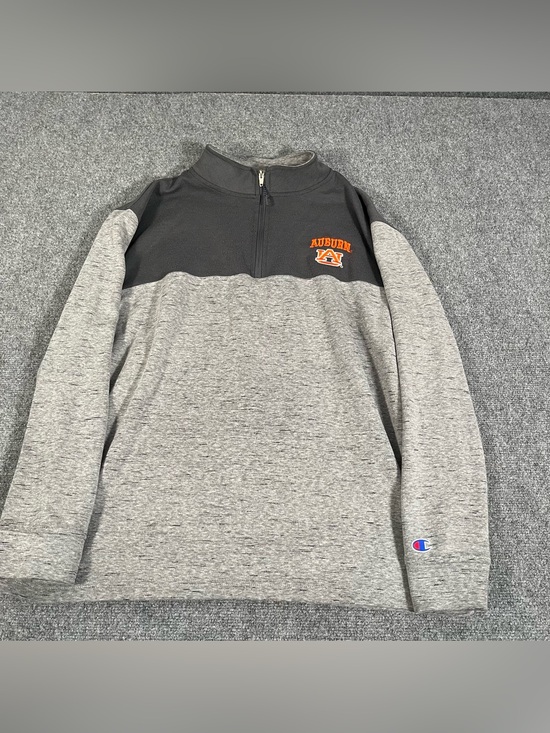 Champion Other - Auburn Tigers Quarter Zip Pullover Men’s Xl Gray NCAA Collegiate War Eagle